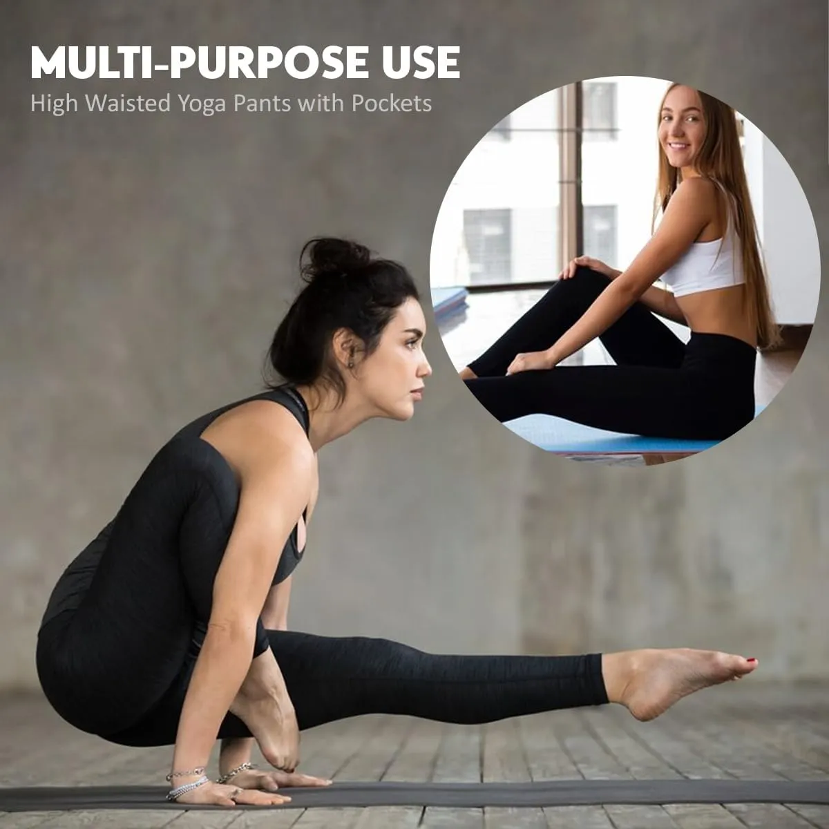 ADLER Yoga Pants Women Compression Leggings