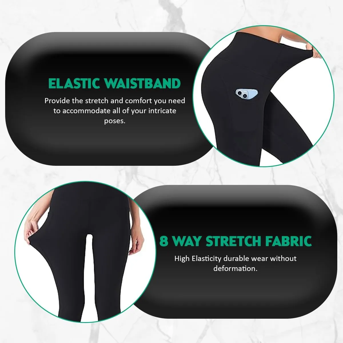 ADLER Yoga Pants Women Compression Leggings