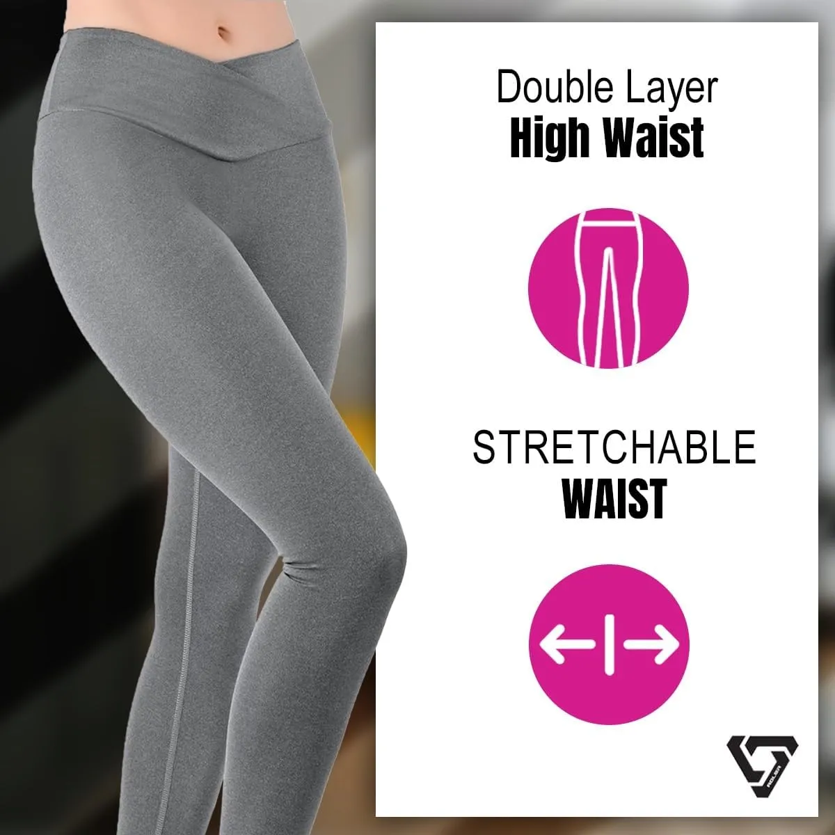 ADLER Yoga Pants Women Compression Leggings