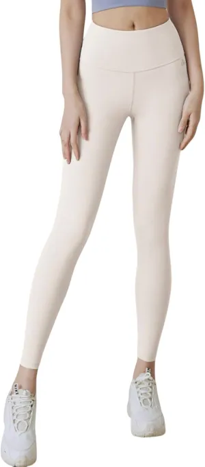 Anna-Kaci Women's High Waist Compression Leggings with Full Coverage
