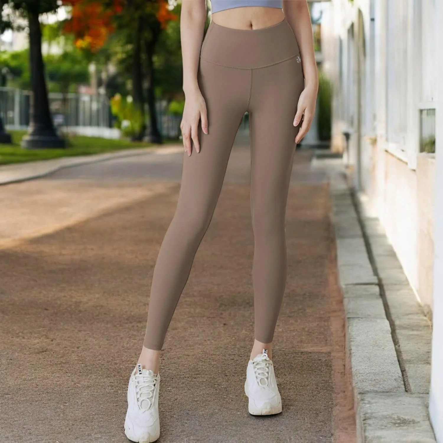 Anna-Kaci Women's High Waist Compression Leggings with Full Coverage
