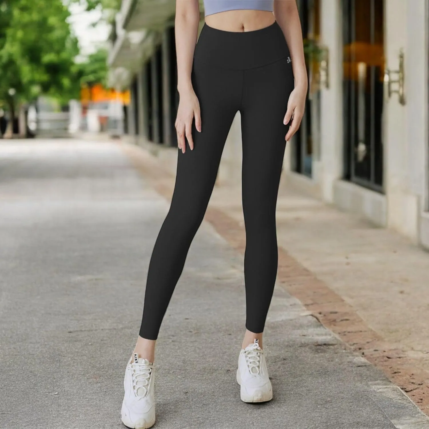 Anna-Kaci Women's High Waist Compression Leggings with Full Coverage
