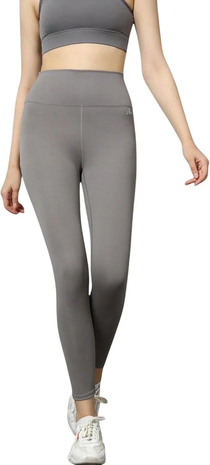 Anna-Kaci Women's High Waist Compression Leggings with Full Coverage