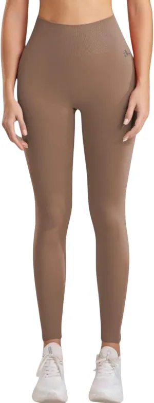 Anna-Kaci Women's Seamless High Waist Compression Leggings