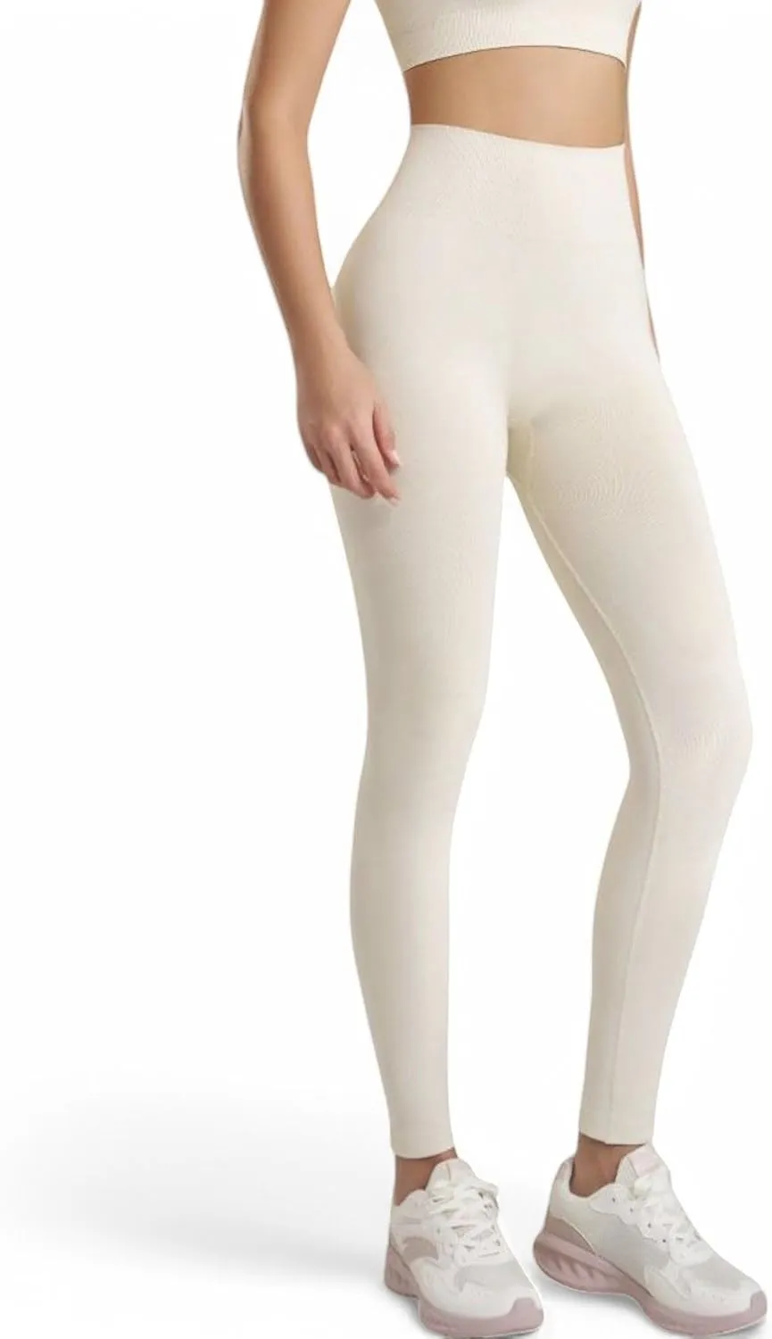 Anna-Kaci Women's Seamless High Waist Compression Leggings