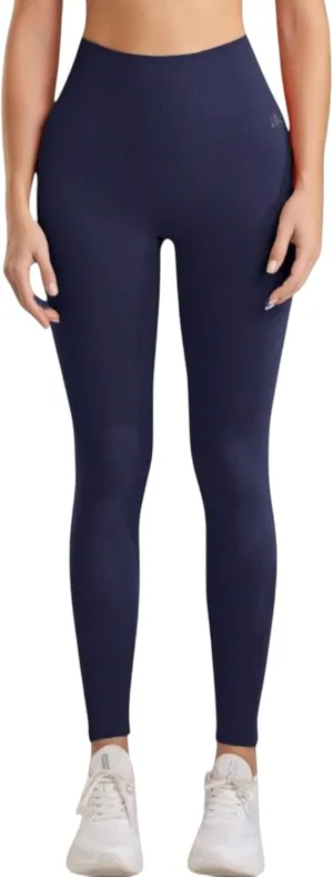 Anna-Kaci Women's Seamless High Waist Compression Leggings