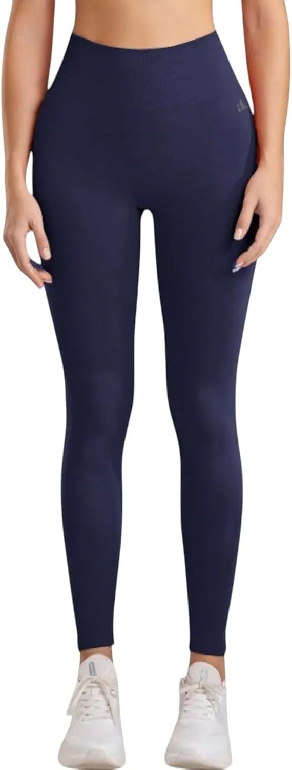 Anna-Kaci Women's Seamless High Waist Compression Leggings