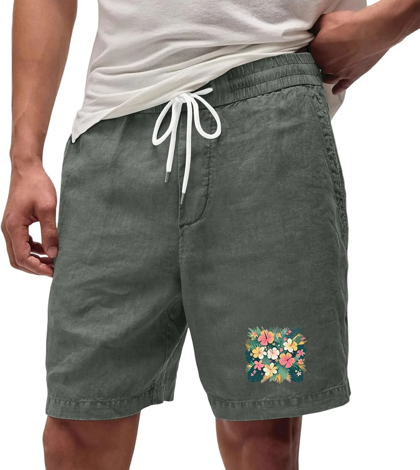 Athletic Shorts for Men Durability Loose Fit and Breathable Sports Shorts with Pocket 2025 Summer