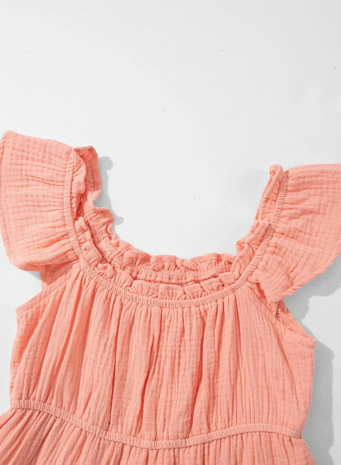 blibean Girls Summer Dresses Tween Cotton Sundress Size 6-15 Years Old