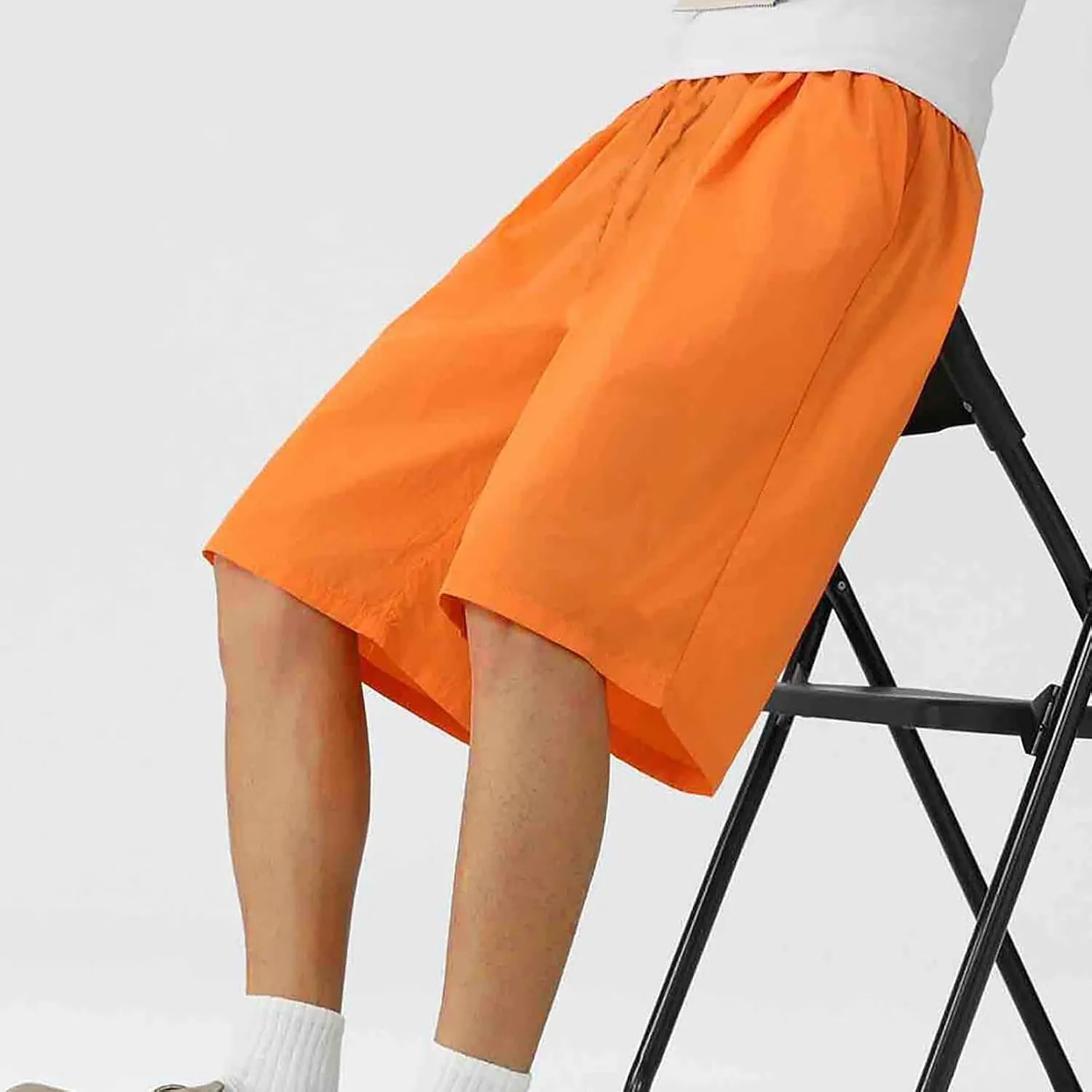 Cambkatl Men's Breathable Summer Athletic Shorts Quick Dry Loose Fit Lightweight Running Workout Gym Shorts with Pockets