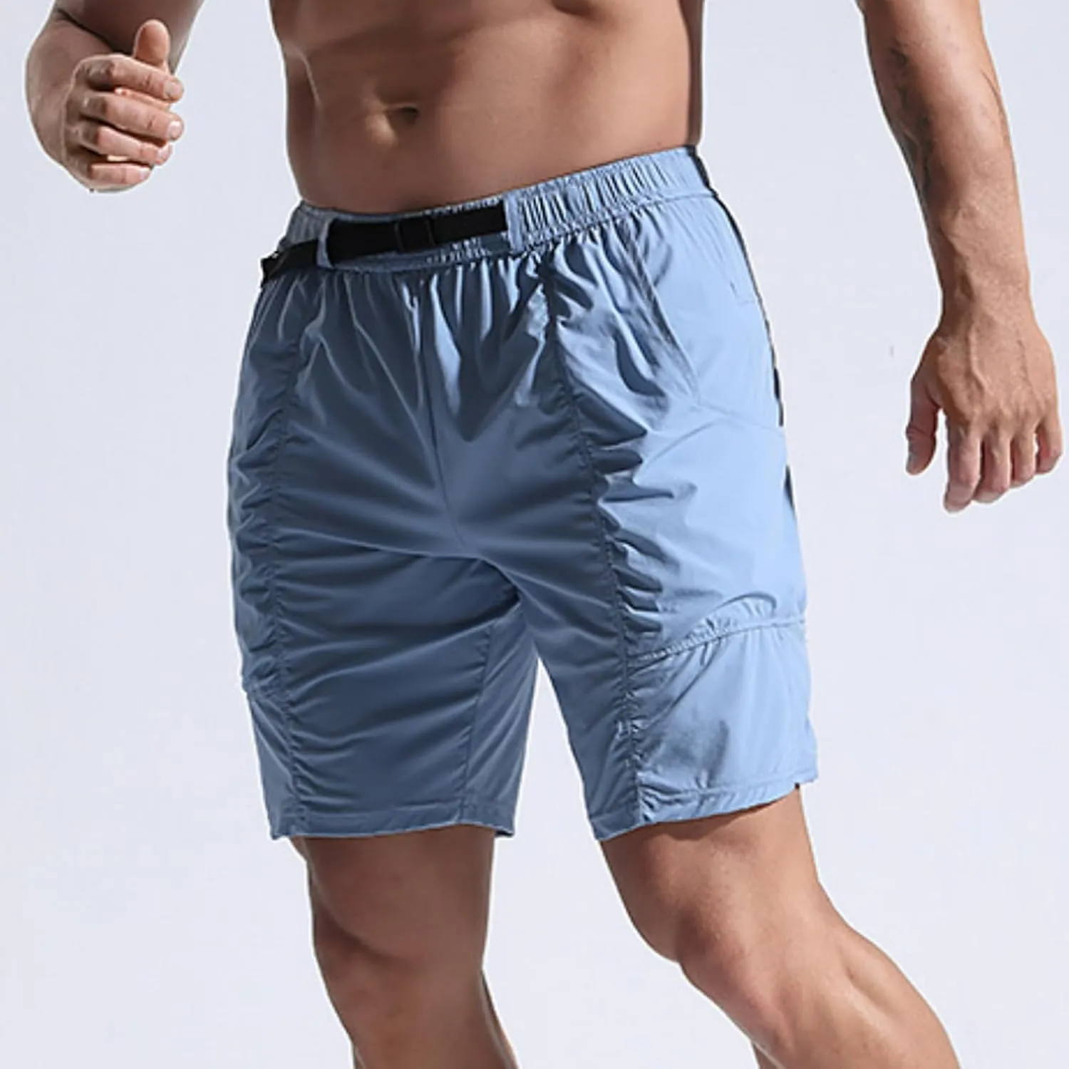 Cambkatl Mens Quick Dry Running Shorts Elastic Waist Casual Summer Athletic Sports Workout Gym Shorts with Pockets