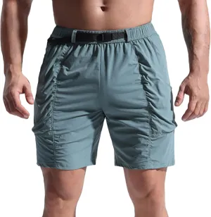 Cambkatl Mens Quick Dry Running Shorts Elastic Waist Casual Summer Athletic Sports Workout Gym Shorts with Pockets