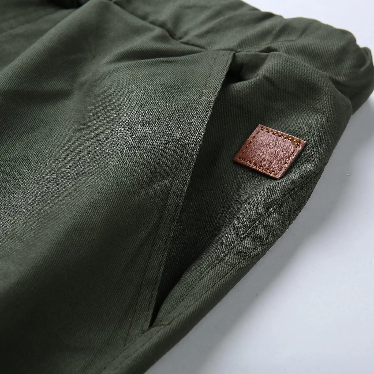 Cargo Sweatpants for Men Hiking Pants Sweatpants Men Men's Sweatpants Overalls Drawstring Multi Pocket Hiking Cotton