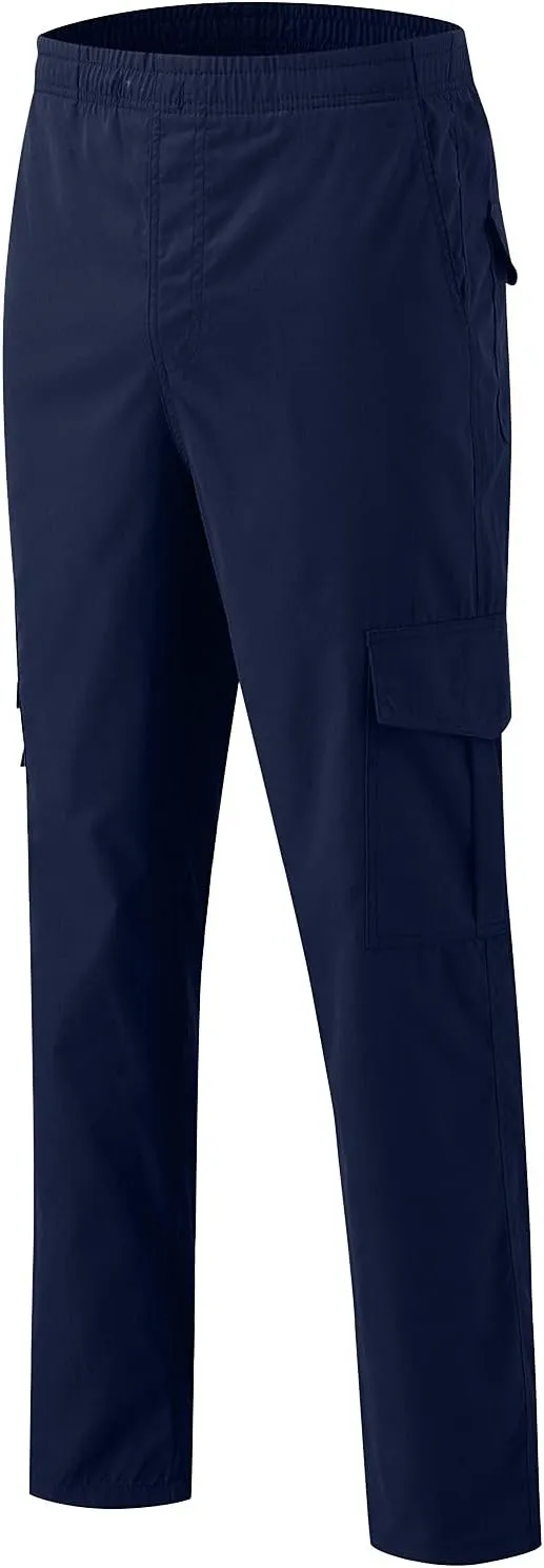 Cargo Sweatpants for Men Men's Cargo Sweatpants with Pockets for Workout Jogging Running Men's Heavyweight Sweatpants