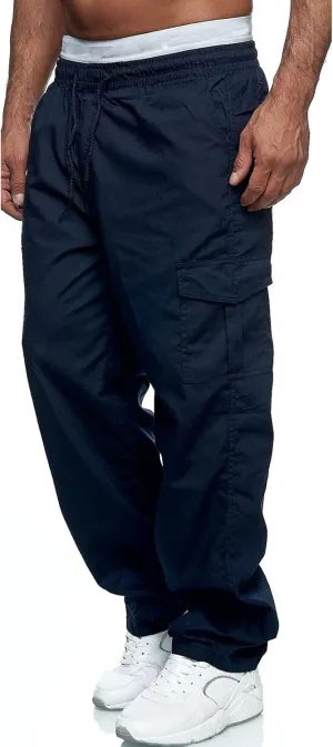 Cargo Sweatpants for Men Men's Cargo Sweatpants with Pockets for Workout Jogging Running Men's Heavyweight Sweatpants