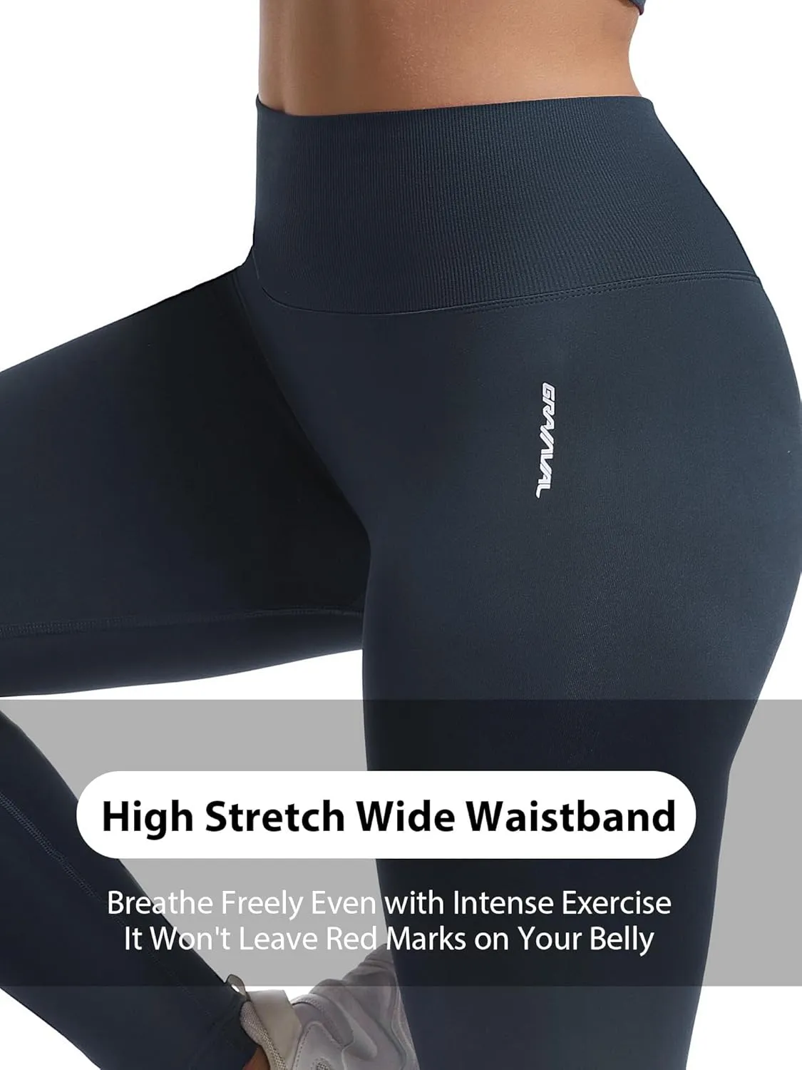 Compression Leggings Yoga Pants with Tummy Control Seamless Workout Leggings High-Waisted