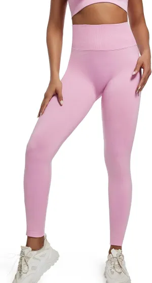 Compression Leggings Yoga Pants with Tummy Control Seamless Workout Leggings High-Waisted