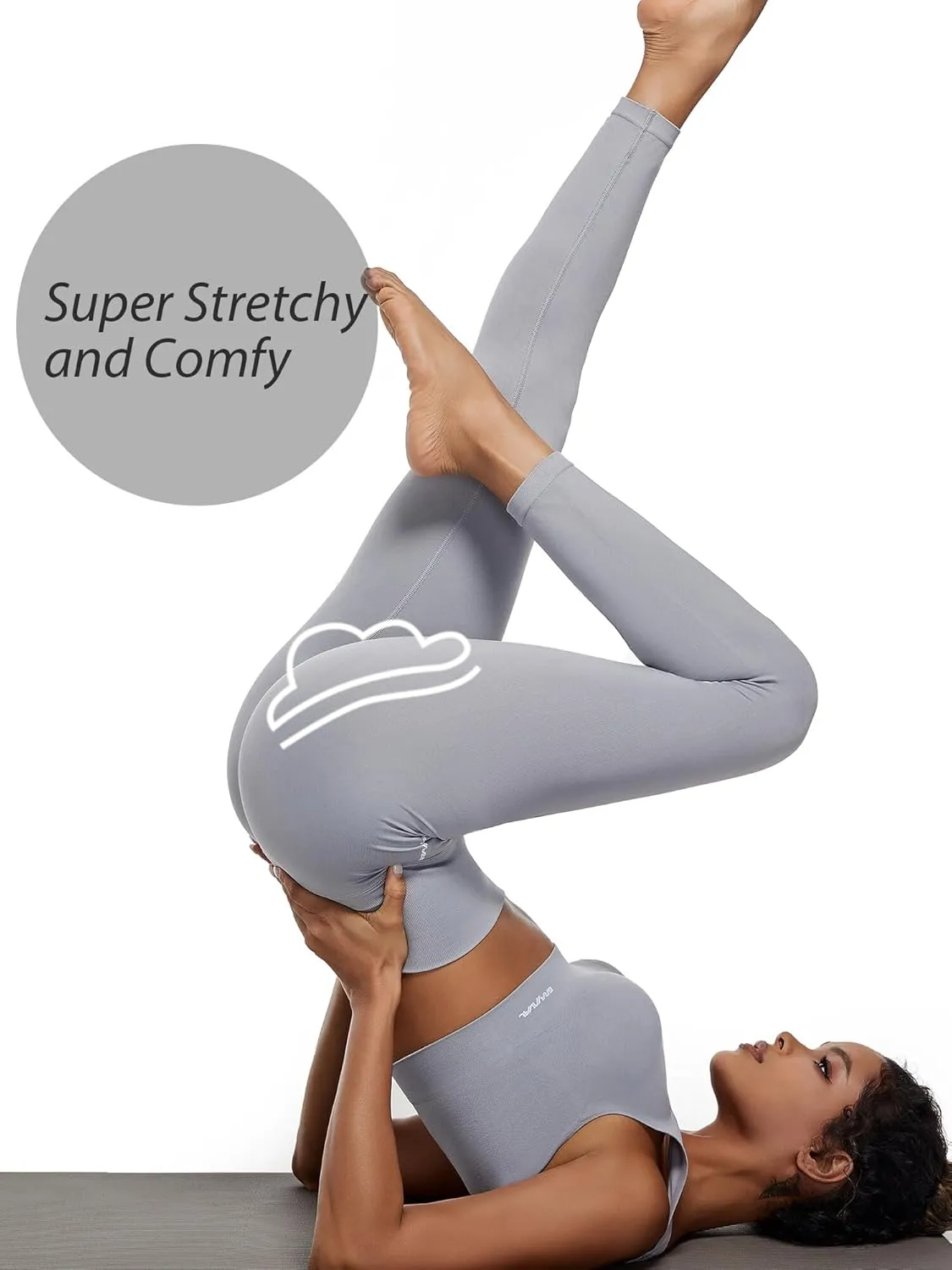 Compression Leggings Yoga Pants with Tummy Control Seamless Workout Leggings High-Waisted