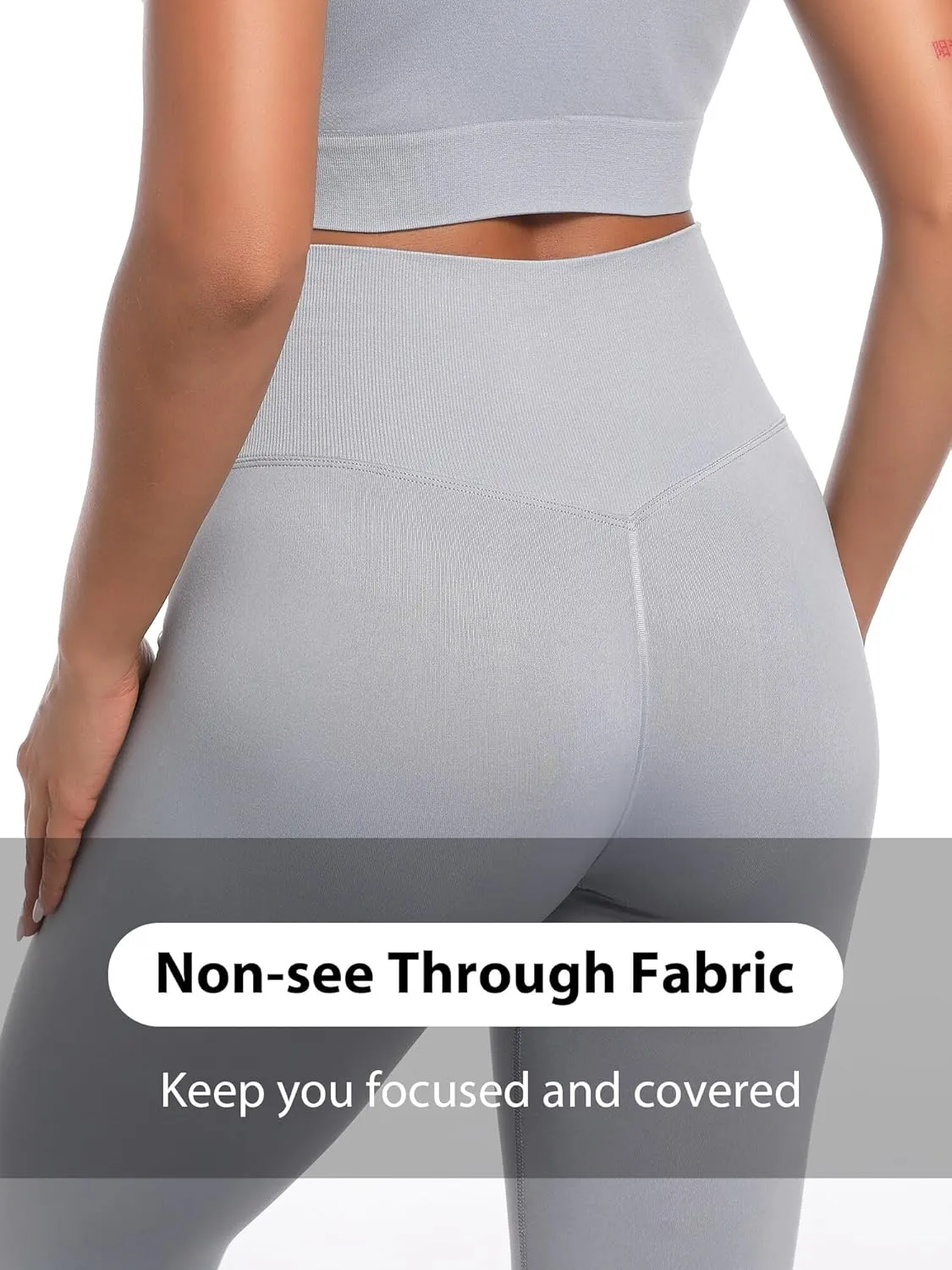 Compression Leggings Yoga Pants with Tummy Control Seamless Workout Leggings High-Waisted