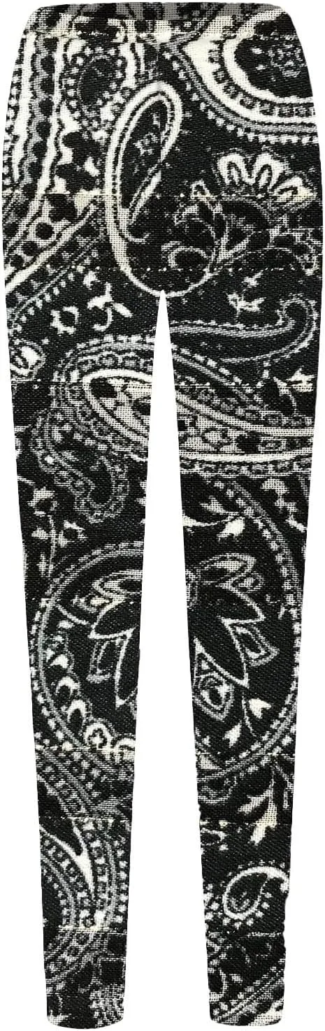Cotton Leggings for Women High Waisted Patterned Yoga Pants for Women Patterned Yoga Pants