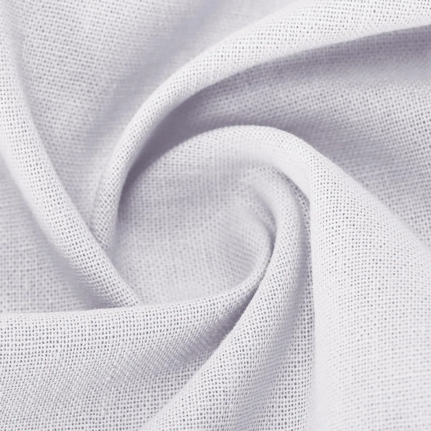Cotton Linen Shirts for Women Long Sleeve V-Neck Button Down Blouses Solid Color Casual Loose Summer Tops