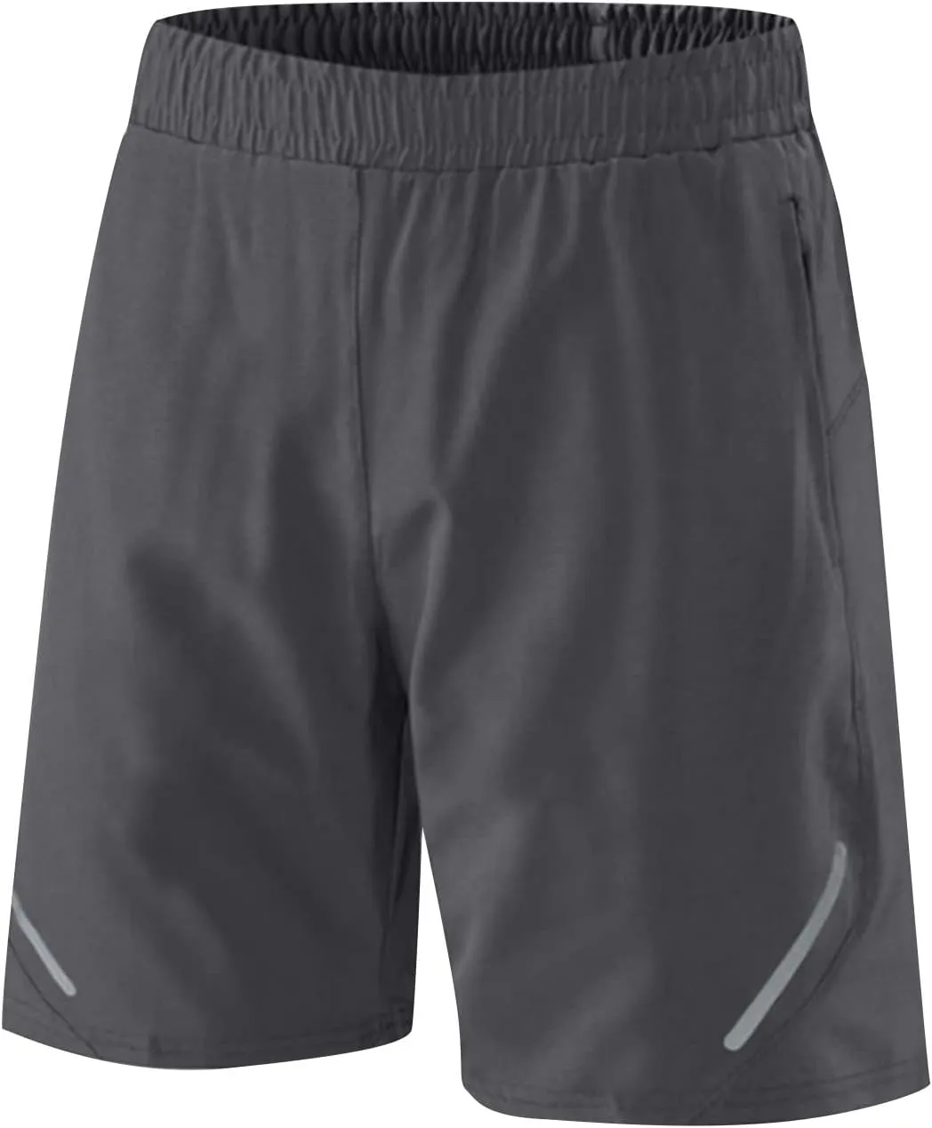 Ctreela Men's Bodybuilding Quick Dry Shorts Gym Workout Running 5 Inch Fitness Weightlifting Squat Training Muscle Shorts