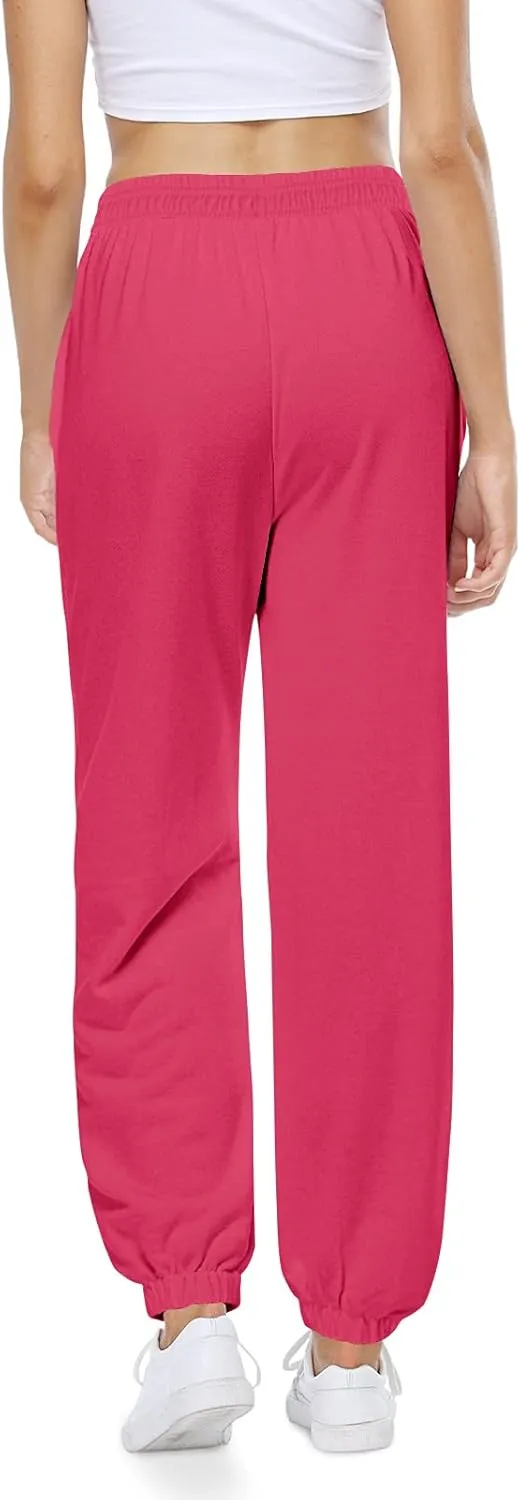 CYiNu Womens Yoga Pants Lounge Baggy Straight Wide Leg Sweatpants Bottom Slit Yoga Pants with Pockets