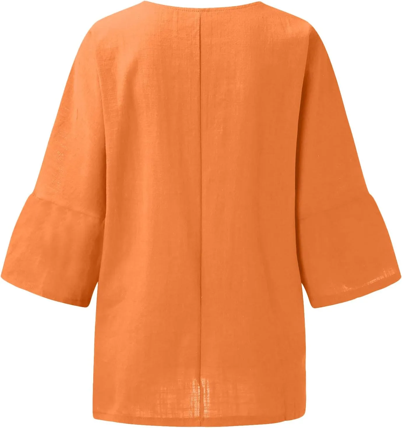 DASAYO Womens Summer Tops 2023 Trendy Cotton Linen Shirts for Women Loose Fit Vintage Going Out Blouses Fashion 2023 Outfits