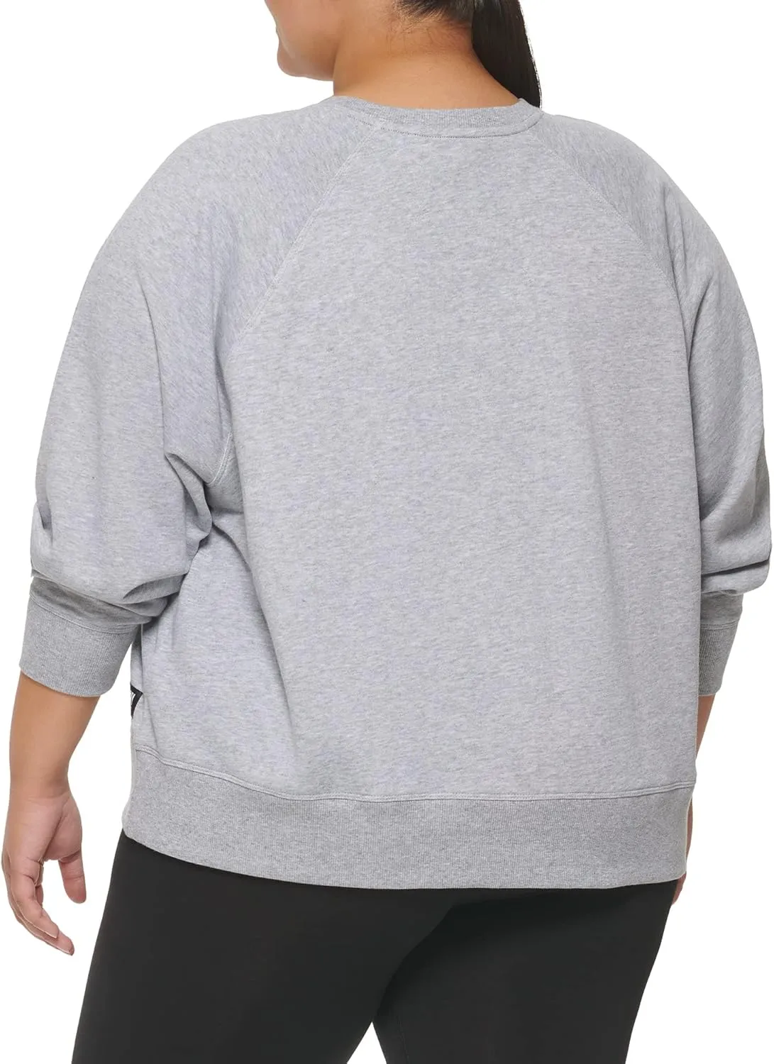DKNY Women's Plus Size Sport Pullover Sweatshirt