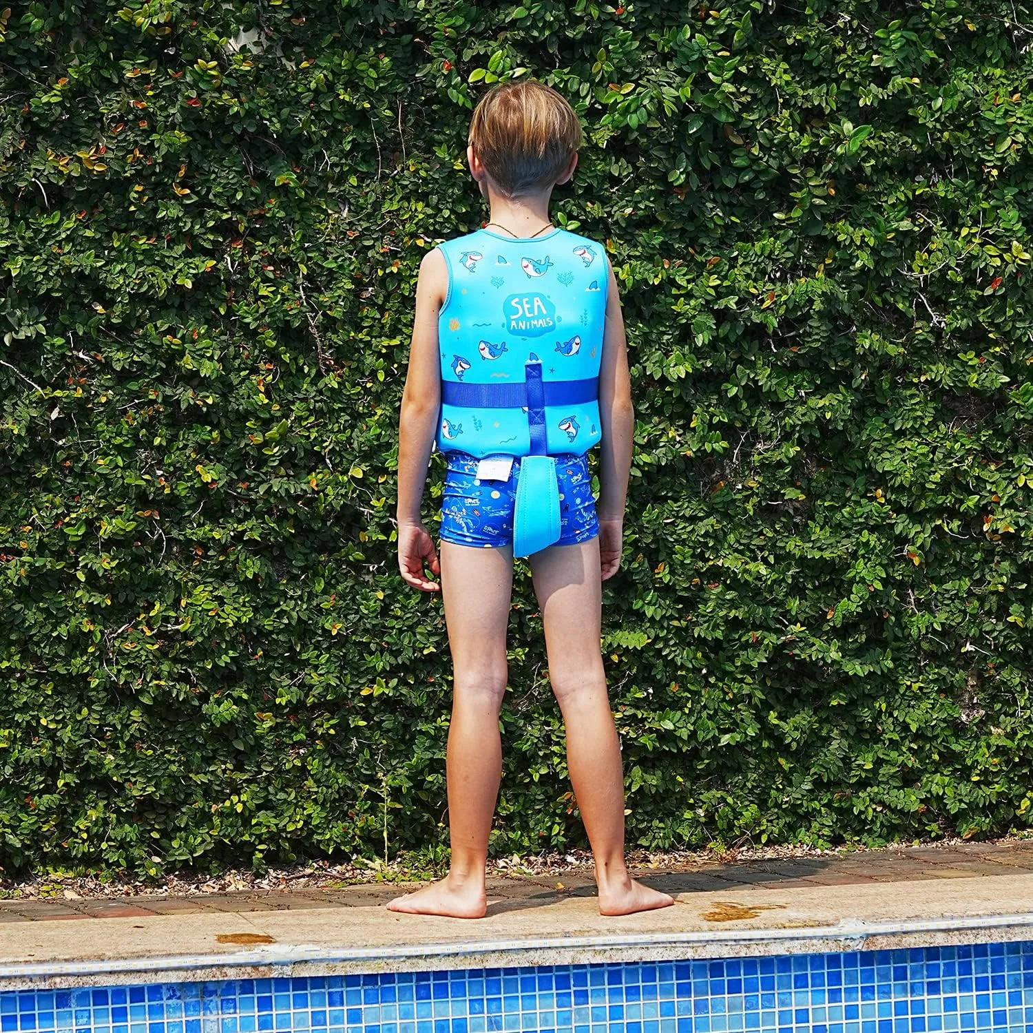 DOOHALO Toddler Swim Vest Kids Swimming Training Vest for Boys Girls Suitable for Age 1 to 8 Years 20Ibs - 46Ibs