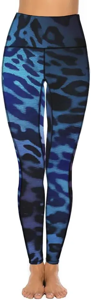 Flowers Print Yoga Pants Tummy Control Yoga Pants Plus Size Leggings Seamless Casual Women Everyday