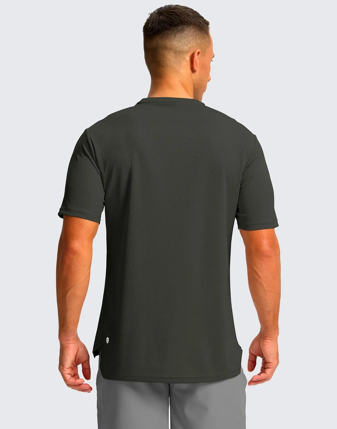 G Gradual Men's Workout Shirts Short Sleeve Quick Dry T-Shirt Moisture Wicking Athletic Gym Running Shirts for Men