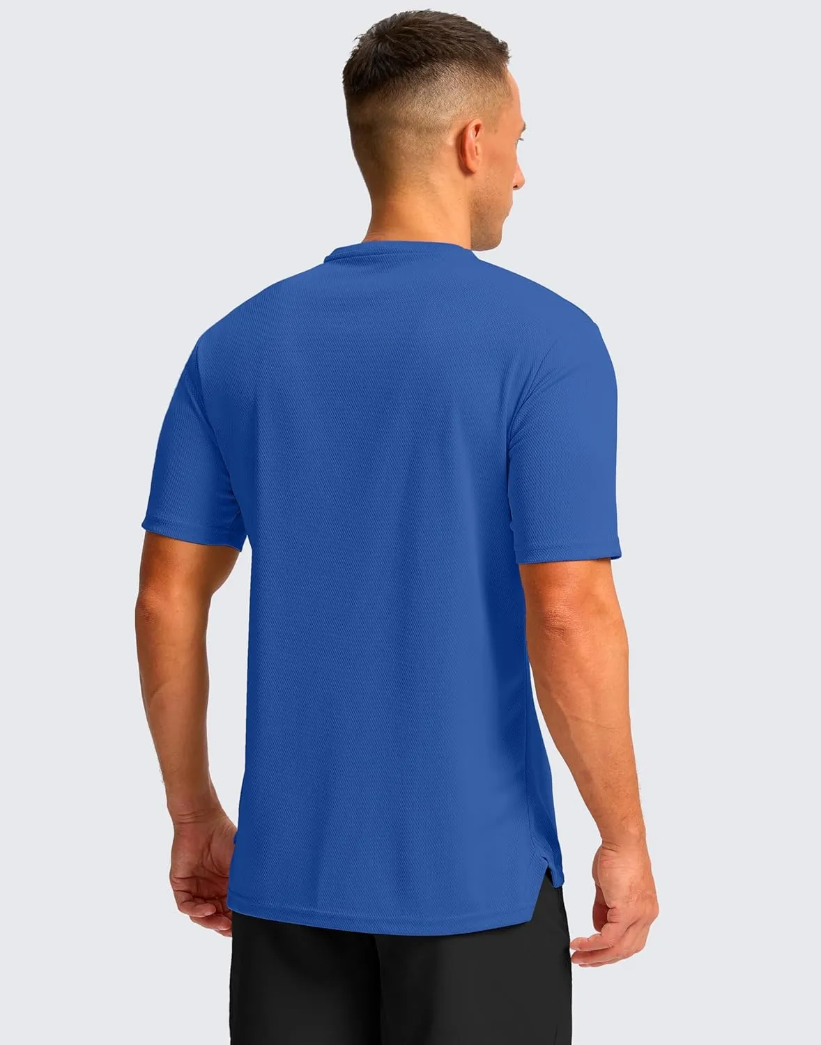 G Gradual Men's Workout Shirts Short Sleeve Quick Dry T-Shirt Moisture Wicking Athletic Gym Running Shirts for Men
