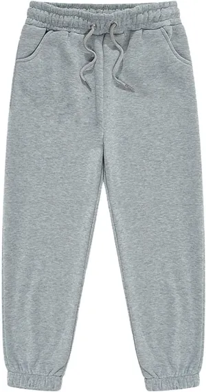 Girls' Sweatpants - Performance Jogger Pants Stretch Waist Sweatpants Casual Pants Sweatpants with Pockets 2-13 Years