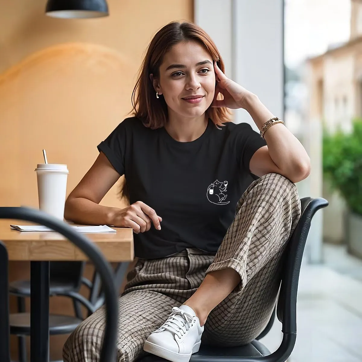 Graphic Tees for Women Cute Funny Animal Graphic T-Shirt Teen Girls Summer Short Sleeve Casual Tops Trendy