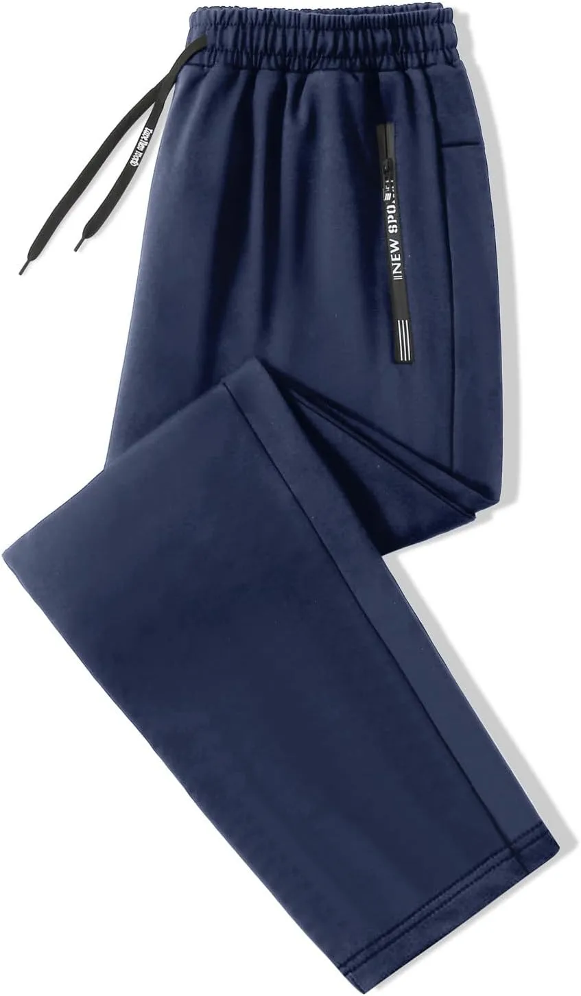 Joggers Pants for Women Zip Pockets Drawstring Running Sweatpants Plus Size Casual Lounge Workout Hiking Pants