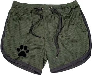 Lastesso Athletic Shorts for Men 5 Inch Inseam Lightweight Shorts Printing Drawstring Quick Dry Shorts Workout Running Jogger