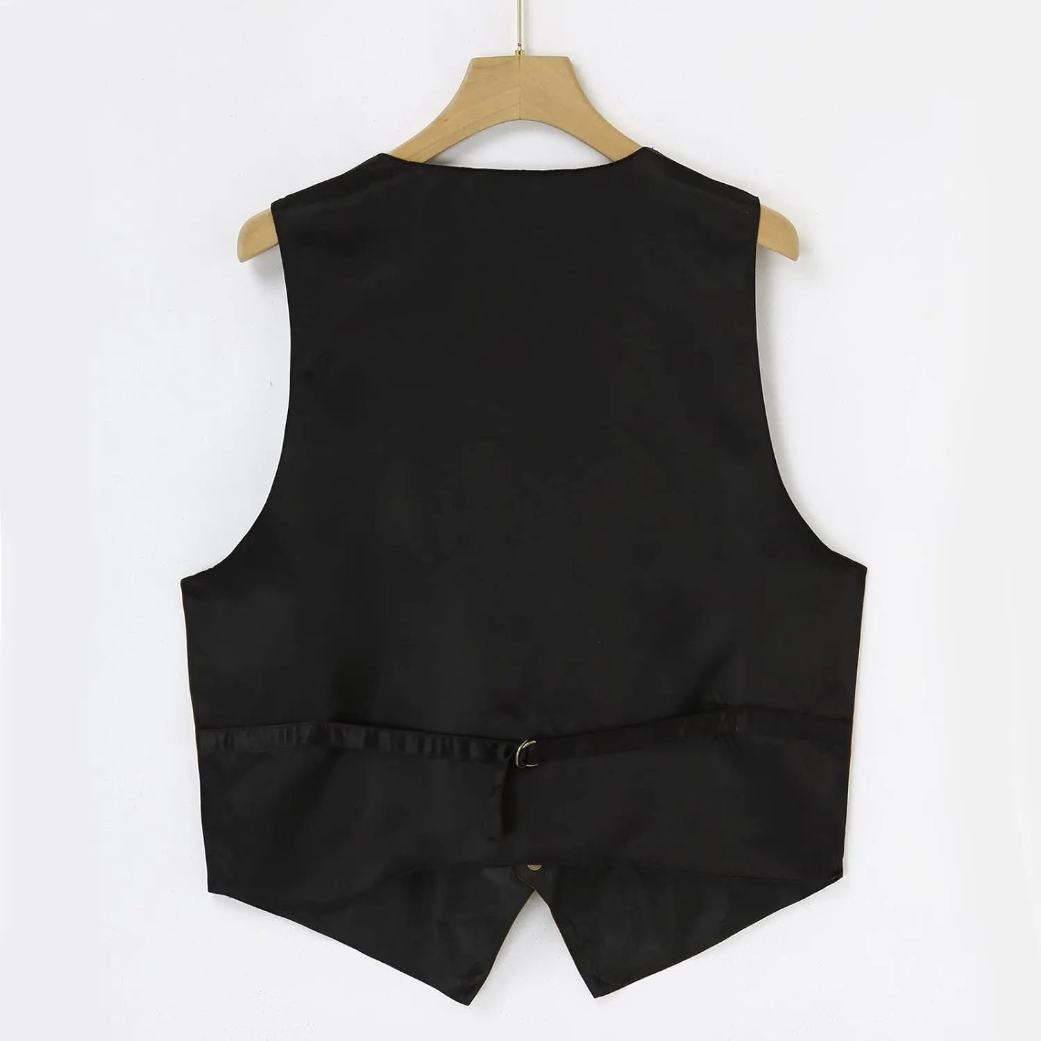LCMTWX White Vest Leather V Neck Pocket Retro Color Vest Blouse With Button Vests For Men Casacas Mens Black Vest
