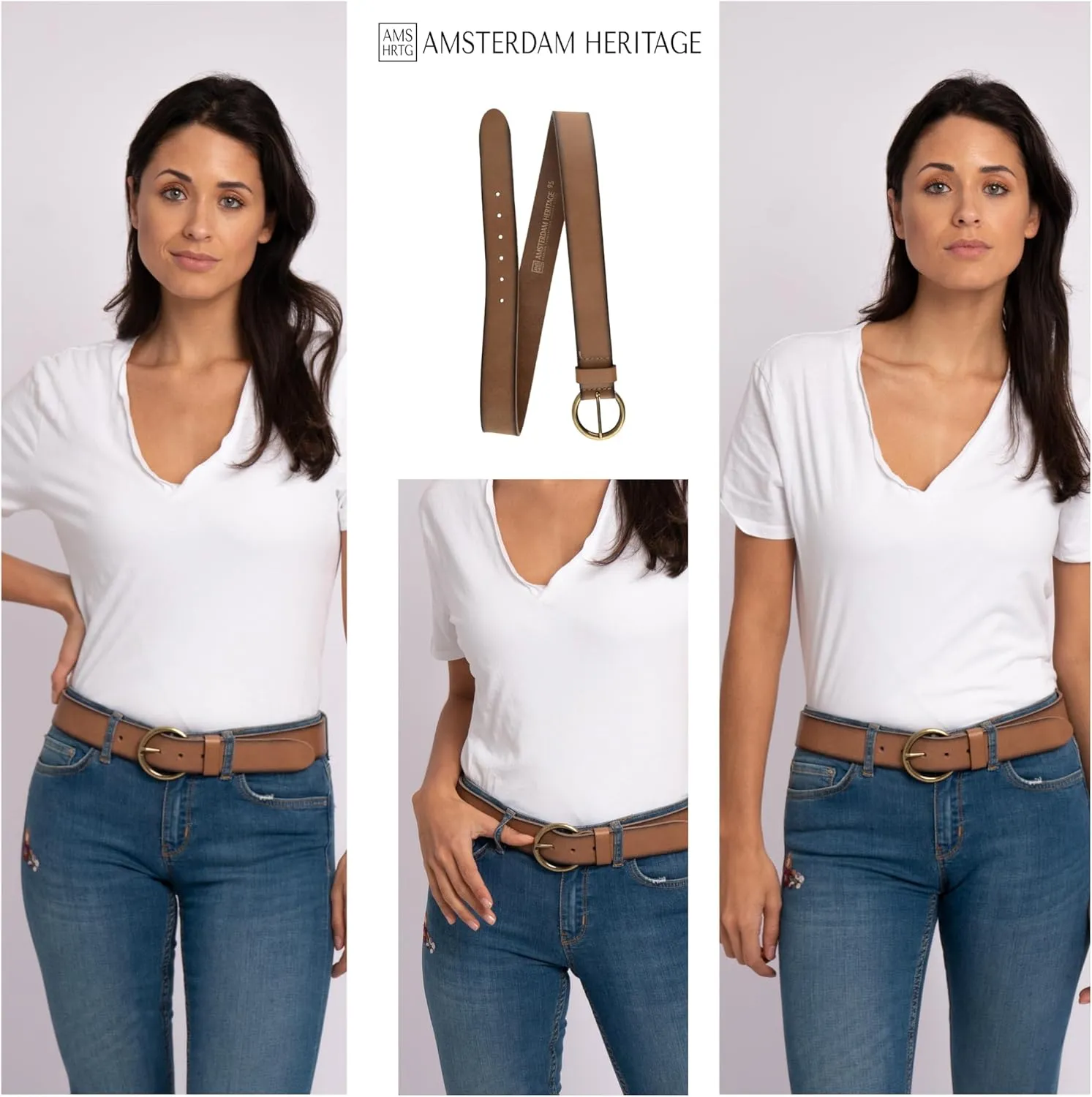 Leather Belts - Fashion Black & Designer Brown Belts For Women & Jeans
