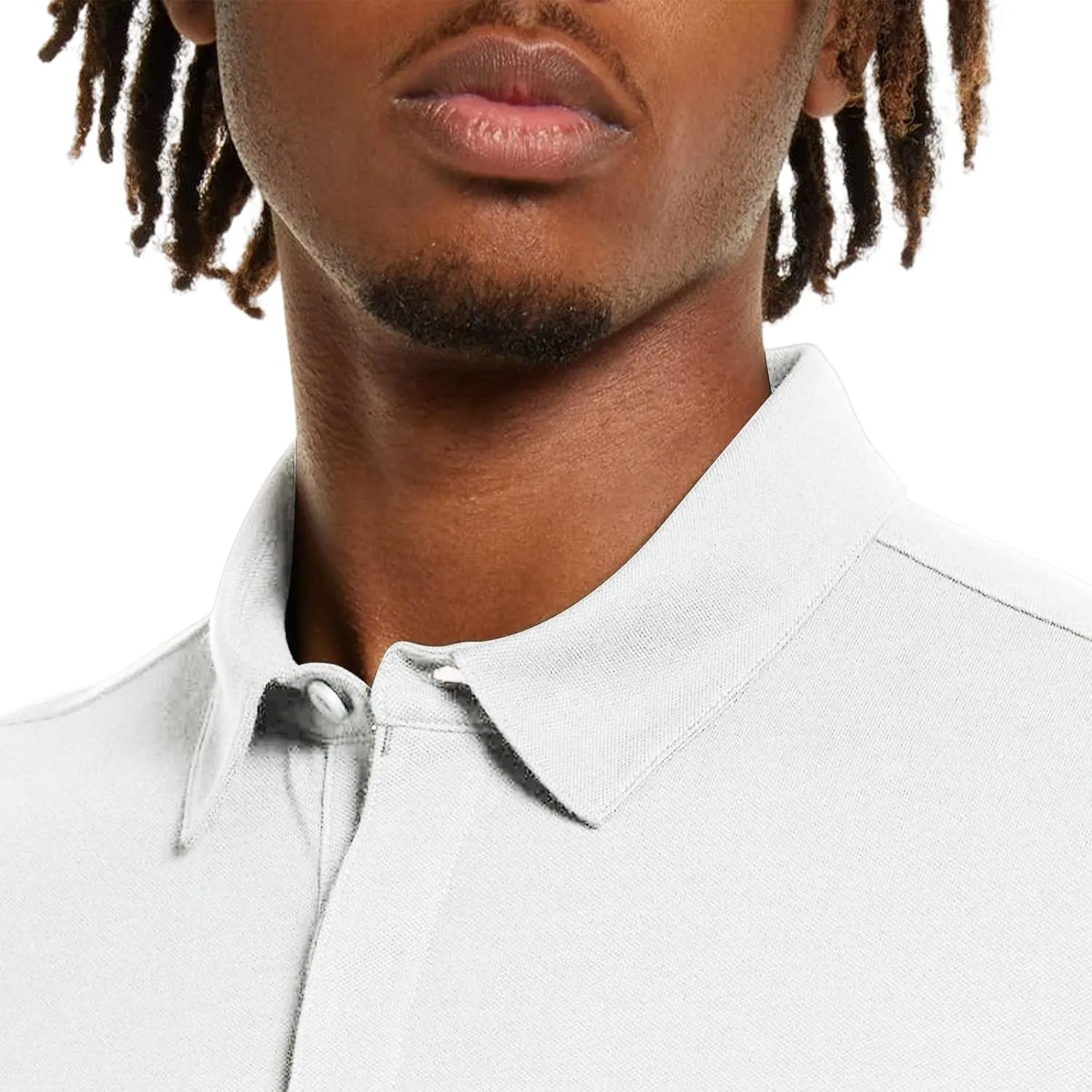 Lexiart Mens Athletic Golf Polo Shirts - Short Sleeve Workout Polos Quick Dry T-Shirt