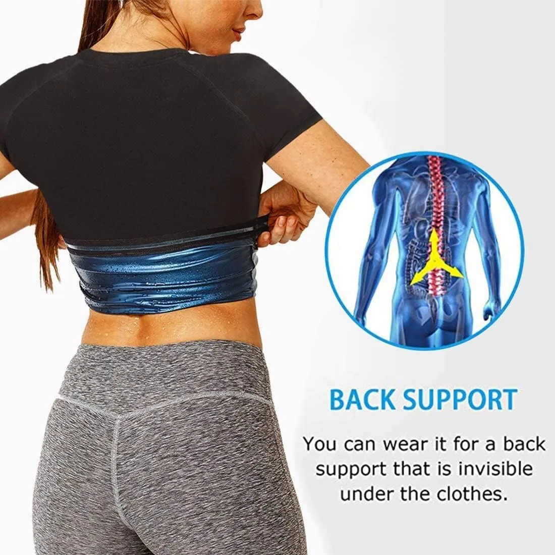 LIYUN Slimming Men's Sauna Suit For Women To Sweat Slimming Belts