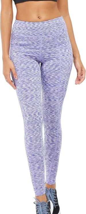 Lu's Chic Women's Yoga Pants Compression Leggings Athletic Tummy Control Activewear Jogger