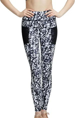 Lu's Chic Women's Yoga Pants Compression Leggings Athletic Tummy Control Activewear Jogger
