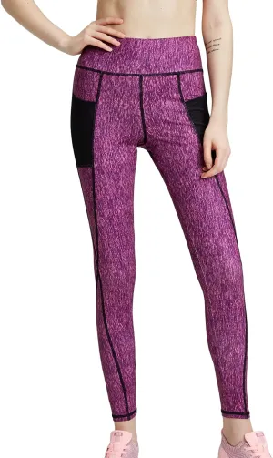 Lu's Chic Women's Yoga Pants Compression Leggings Athletic Tummy Control Activewear Jogger