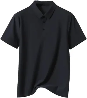 Men Summer Polos Shirts Men Classic Short Sleeve Shirts Men Golf Breathable Quick Dry T-Shirt