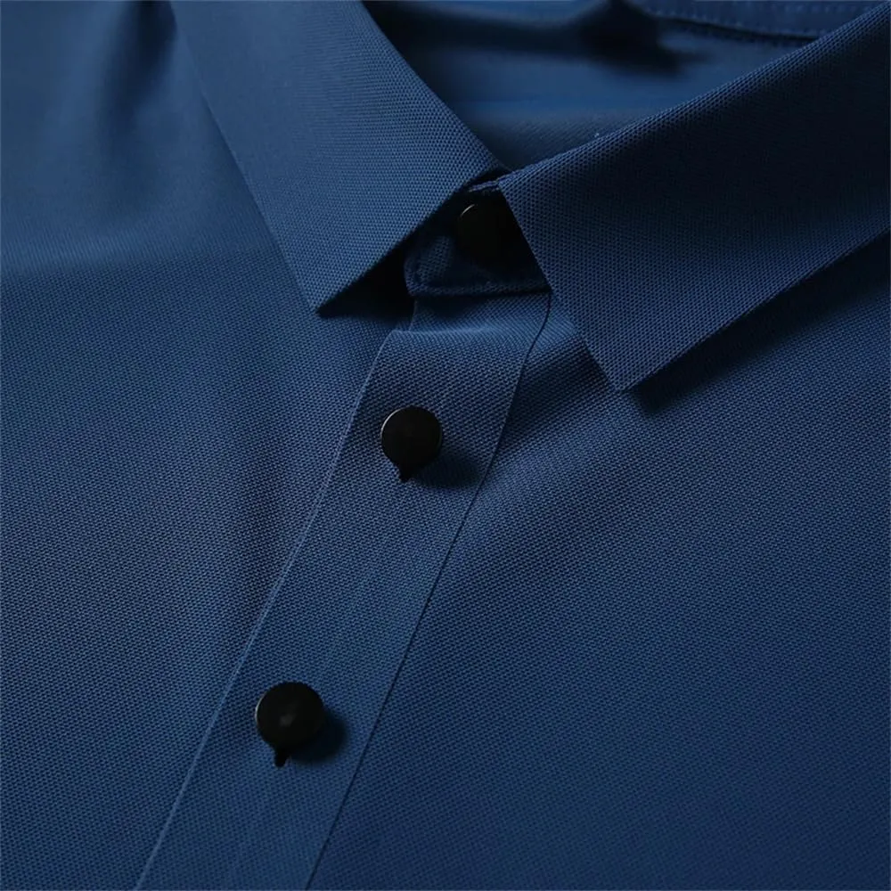 Men Summer Polos Shirts Men Classic Short Sleeve Shirts Men Golf Breathable Quick Dry T-Shirt