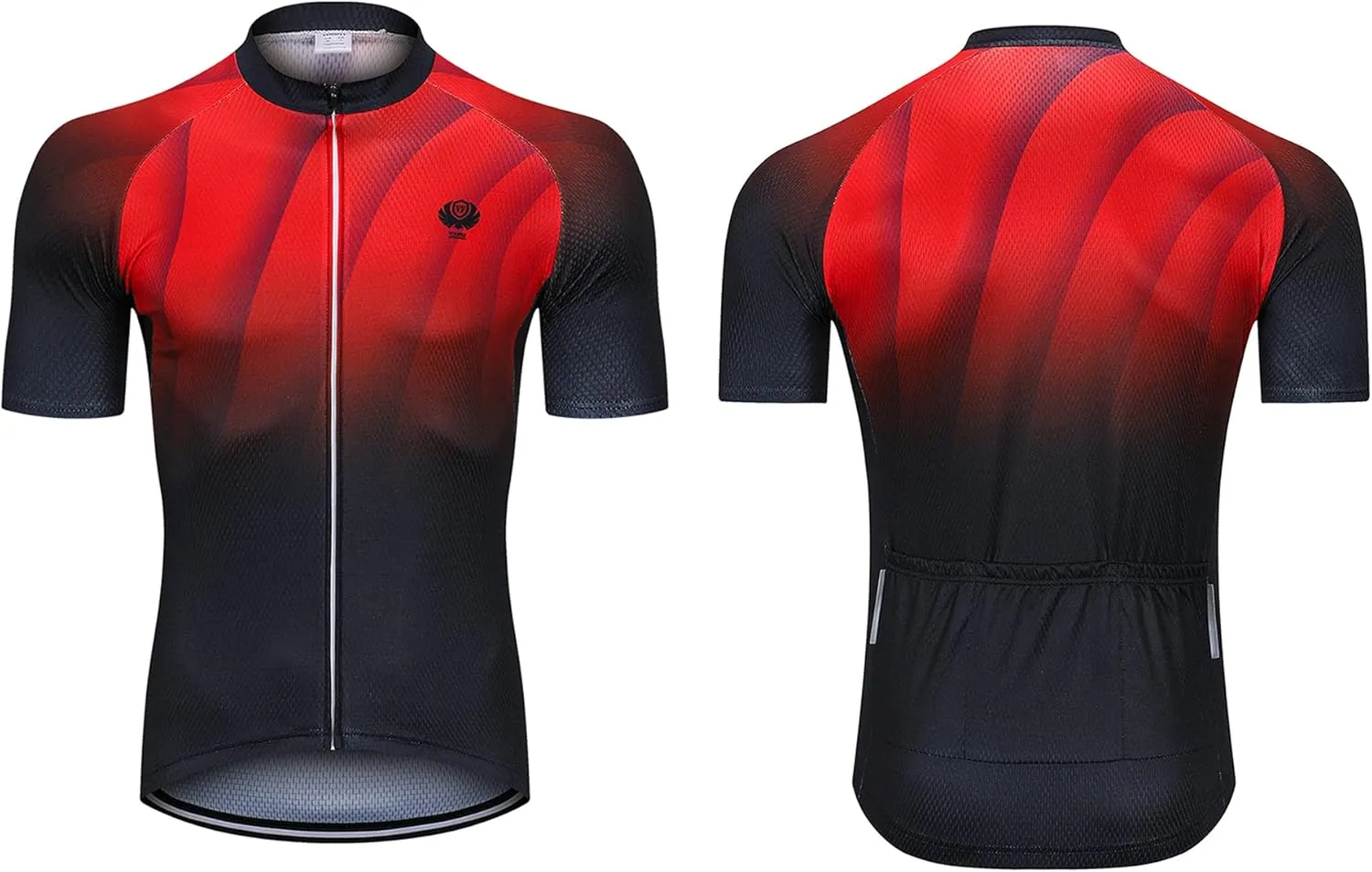 Men's Cycling Jersey Set Men Short Sleeve Compression Bike Shorts Gel Padded Biking Clothing
