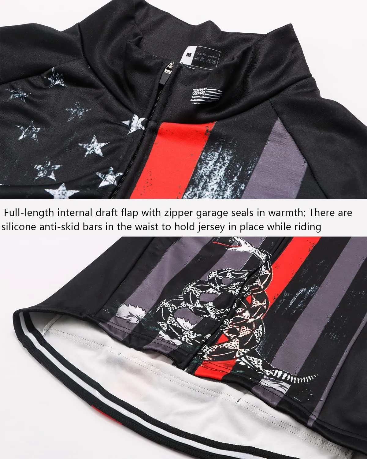 Men's Long Sleeve Cycling Mountain Bike Jackets Long Pants Set Suit