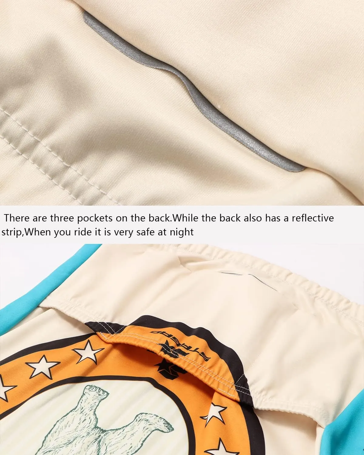Men's Long Sleeve Cycling Mountain Bike Jackets Long Pants Set Suit