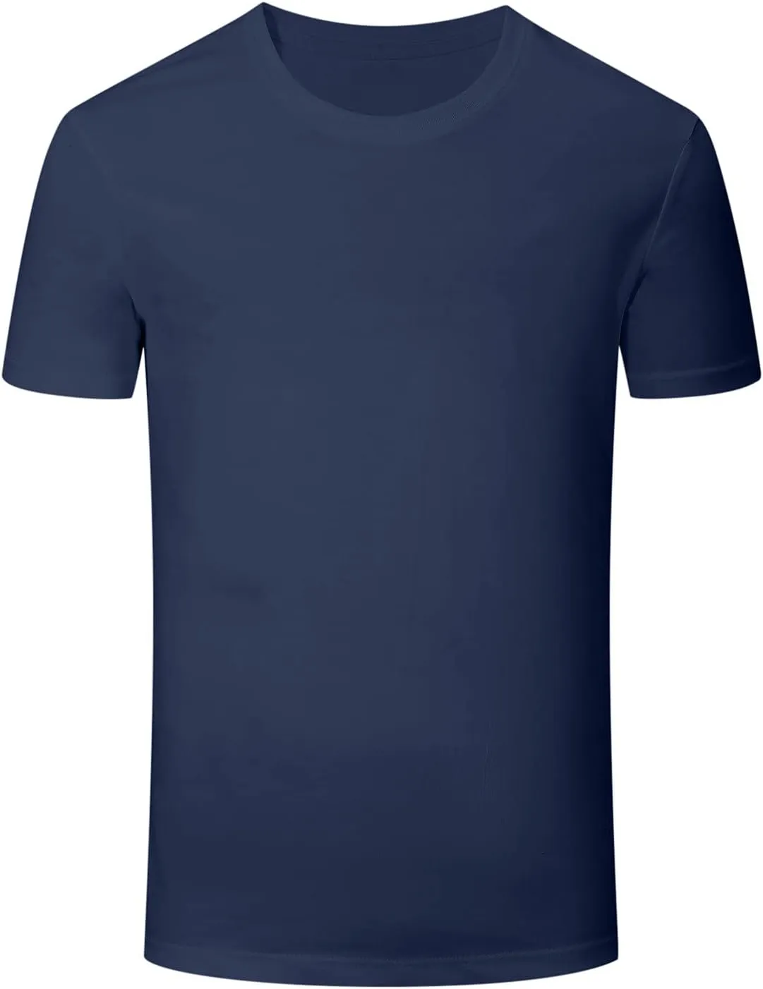 Men's Quick Dry T-Shirt Summer Casual Short Sleeve Crewneck Tee Tops Running Gym Active Performance Shirts